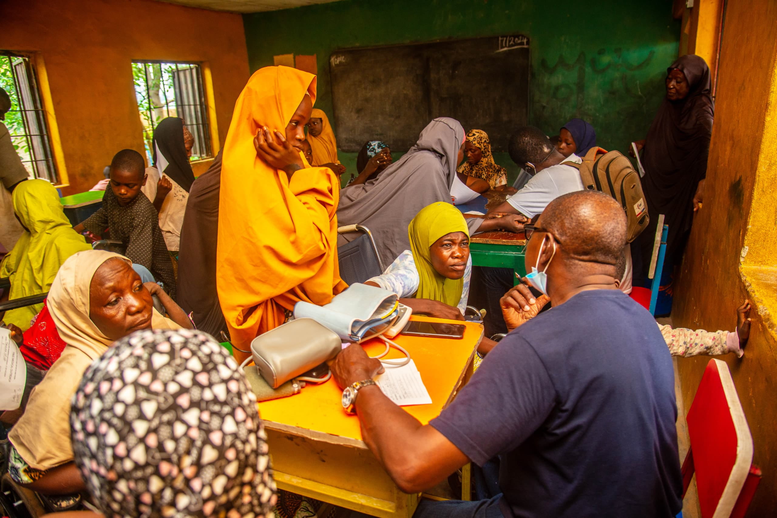Telemedecine project and free medical outreach at karonmajiji Abuja

PADIN Poverty and disability initiative in Nigeria
Disability initiatives to the disabled